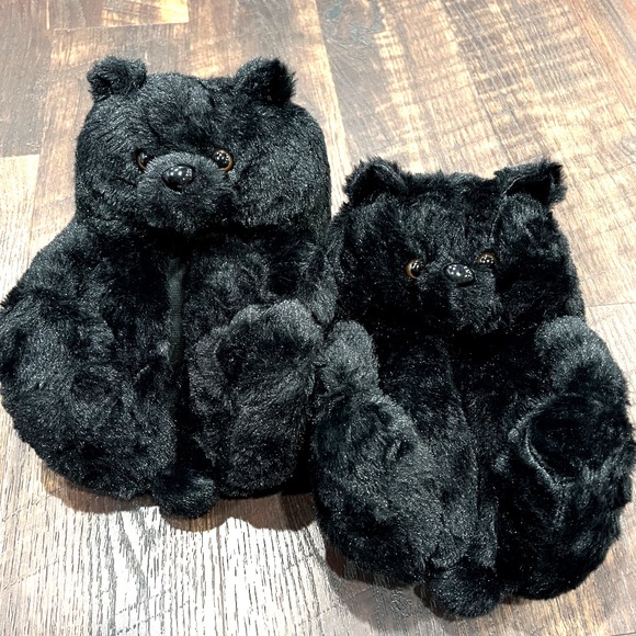 TEDDY BEAR FLUFFY SLIPPERS - Picture 3 of 7